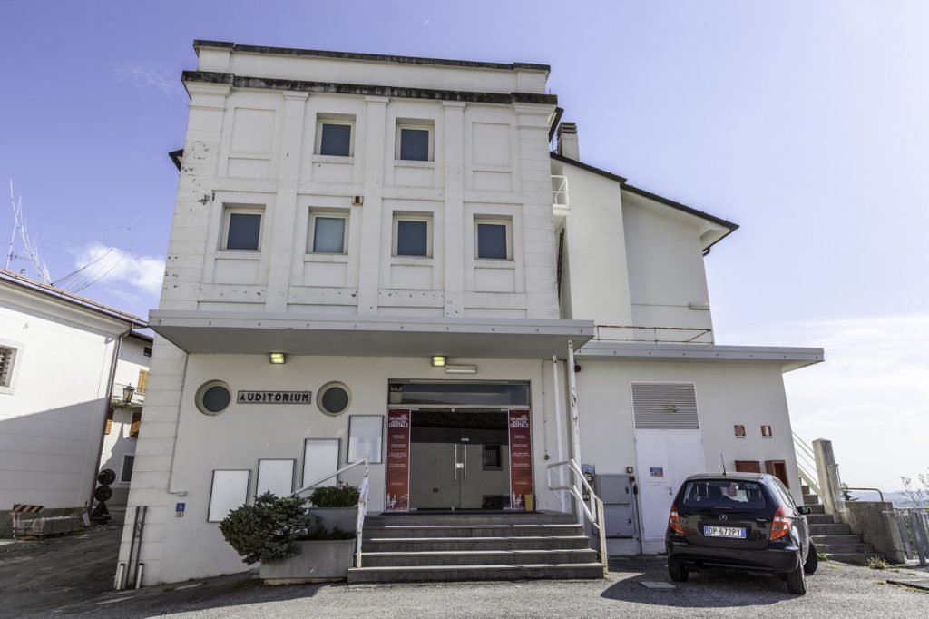 esterno dell'auditorium alla fratta di san daniele