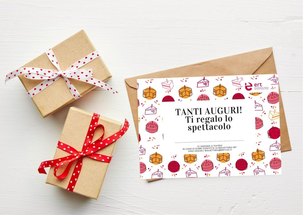 biglietto regalo di compleanno