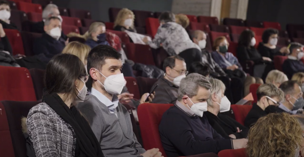 mascherina ffp2 obbligatoria in teatro